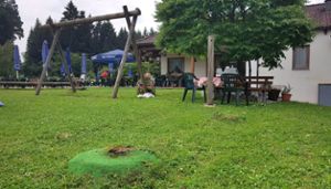 Auf diesem Spielplatz in Mariazell war das Klettergerüst auf den kleinen Jungen gestürzt. Foto: Böhler