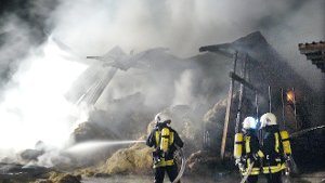 Scheune brennt in Igelsberg nieder