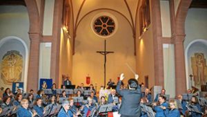 Zu Gunsten des Kinder- und Familien-Hospizdienst Ortenau hat der Musikverein Mahlberg in der katholischen Kirche ein Benefizkonzert gegeben. Foto: Decoux