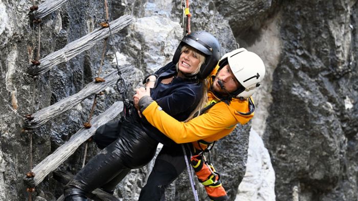 Heidi Klum in  ZDF-Serie: „Bergretter“ helfen Top-Model im TV aus der Patsche