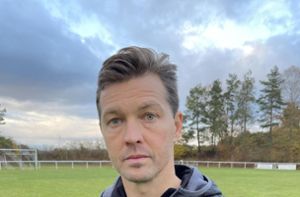 Michael Schnee, Trainer des Fußball-Landesligisten FV Marbach Foto: Rohde