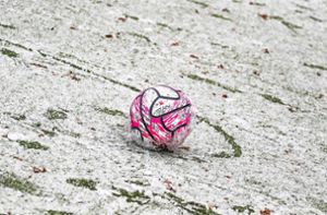 Zu viel Schnee – auch das Verbandsliga-Derby fiel aus. Foto: Eibner