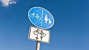 Sollen Radfahrer bei Bildechinger Steige auf Fußweg fahren?