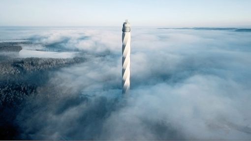 Des Testturm in Rottweil hat es Fotograf Silas Stein angetan. Der 25-Jährige hat den Bau dokumentiert und  ein eindrucksvolles Video geschaffen. Foto: Stein