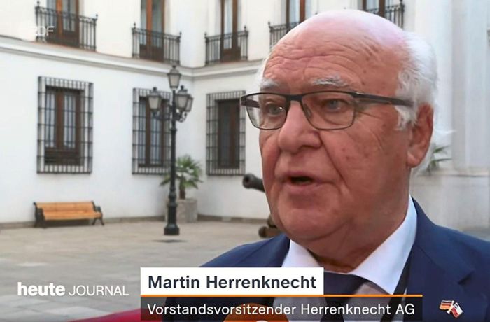 Mit Scholz in Südamerika: Warum Martin Herrenknecht vier Tage mit dem Bundeskanzler unterwegs war