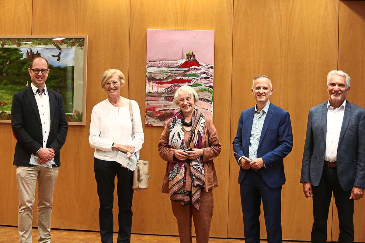 Die Jurymitglieder haben gesprochen (von links): Ralph Setzer, Sabine Wilhelm-Stötzer, Veronika Mertens, Ralf Hirmer und Karl Wolf.Foto: Maier