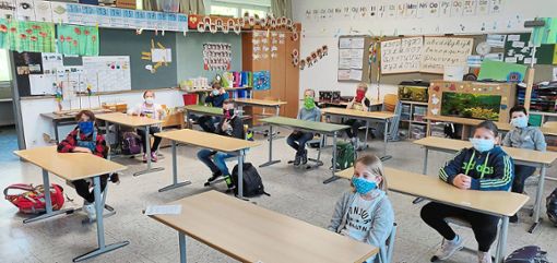 An  der Eichberggrundschule werden die Viertklässler im Schulgebäude unterrichtet. Foto: Schwarzwälder Bote