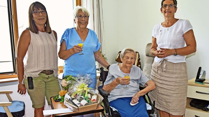 Die zweitälteste Hechingerin feiert ihren 102. Geburtstag