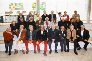 Nach 50 Jahren trafen sich 25 ehemalige Abiturienten und Jugendleiter zur Wiedersehensfeier in Altensteig.  Foto: Köncke Foto: Schwarzwälder-Bote