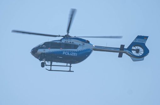 Die Polizei hat in Horb mit einem Hubschrauber nach einem vermissten Mann gesucht. (Symbolfoto) Foto: Klümper/dpa