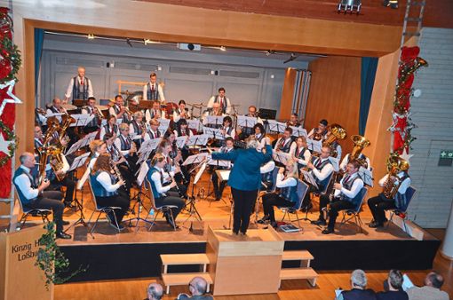 Der Musikverein Loßburg überzeugte beim Jahreskonzert im KInzighaus.  Fotos: Schwark Foto: Schwarzwälder Bote