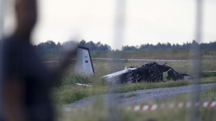 Neun Tote bei Flugzeugabsturz kurz nach dem Start in Schweden
