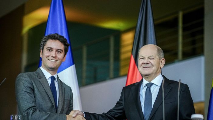 Scholz und Attal stärken deutsch-französische Zusammenarbeit