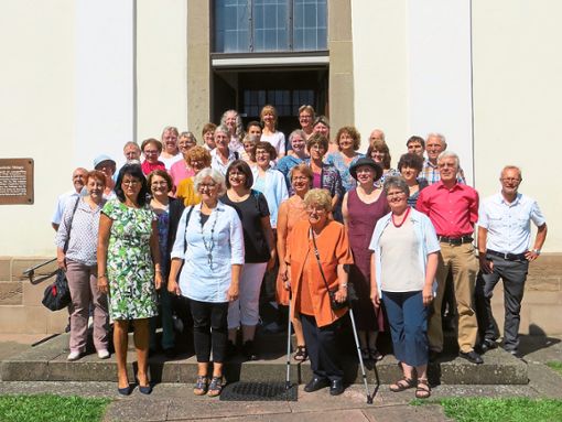 Die Kirchenchöre aus Täbingen und Tieringen haben gemeinsam in der Täbinger Kirche gesungen. Foto: May Foto: Schwarzwälder Bote