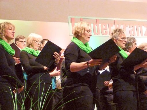 Der gemischte Chor des Liederkranz besteht seit 65 Jahren. Foto: Kosowska-Németh Foto: Schwarzwälder Bote