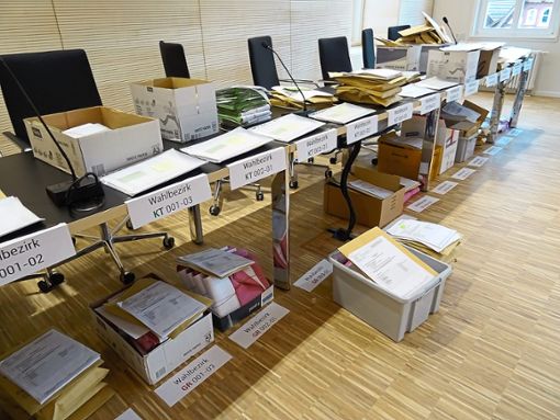 Die Wahlunterlagen für die Kreistagswahl gehen in den nächsten Tagen an das Landratsamt Calw, für die Gemeinderats- und Ortschaftsratswahlen an das Regierungspräsidium Karlsruhe. Foto: Verstl
