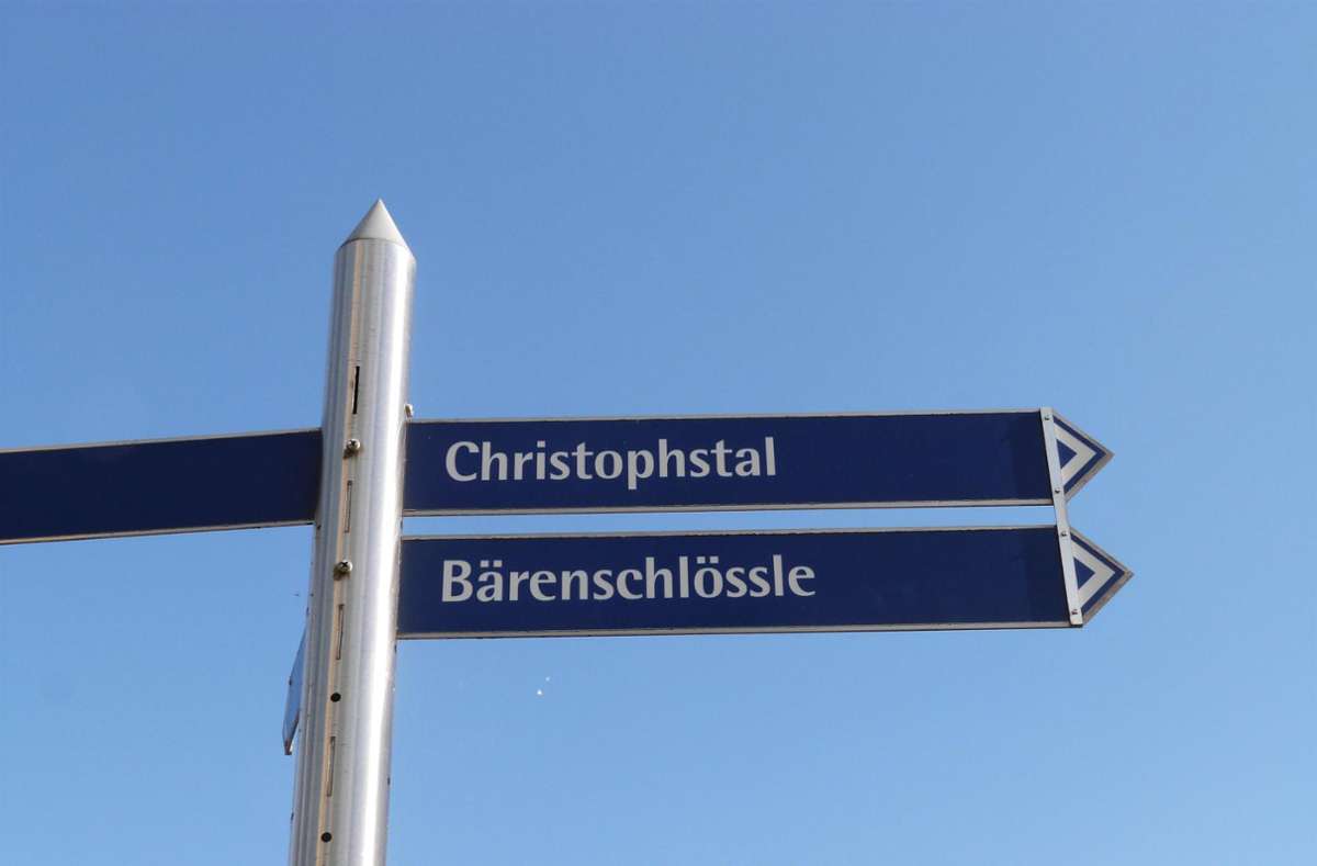 Der Weg ins Christophstal sorge im Gemeinderat für viel Diskussion. Foto: Beyer