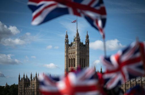 Am Montag wird die Queen in London beigesetzt. Die Trauerfeier beginnt um 12 Uhr. Foto: AFP/LOIC VENANCE