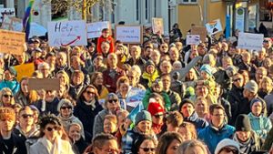 Demonstration gegen rechts: Beeindruckender Schulterschluss in Donaueschingen