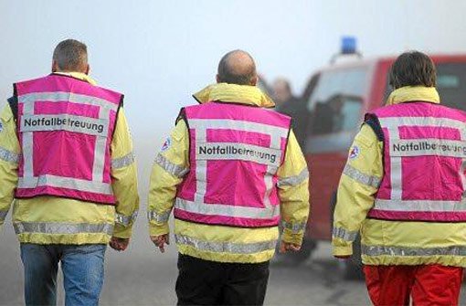 Die Freiwilligen der Notfallbetreuung Ortenau waren am Sonntag bei dem schweren Unfall auf der A 5 im Einsatz. Foto: Seeger