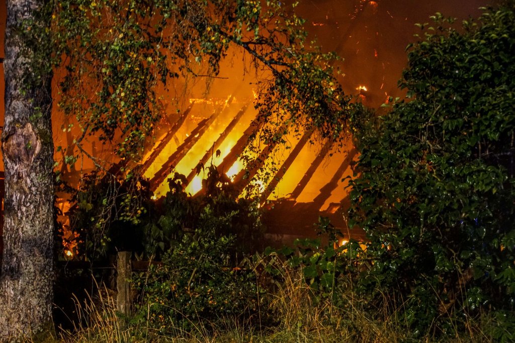 Schramberg: Brand: Haldenhof in Sulgen wird Raub der Flammen