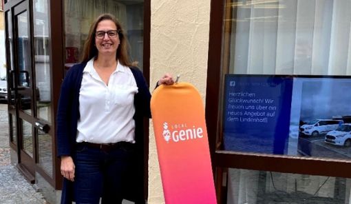 Anja Wegenast-Bühler ist seit drei Monaten  die Geschäftsführerin von Local Genie.Foto: Maier Foto: Schwarzwälder Bote