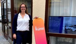 Anja Wegenast-Bühler ist seit drei Monaten  die Geschäftsführerin von Local Genie.Foto: Maier Foto: Schwarzwälder Bote