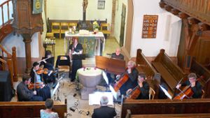 Ein festliches Konzert bot das  Teleman-Consort in der evangelischen Kirche in Glatten.  Foto: Günther Foto: Schwarzwälder Bote