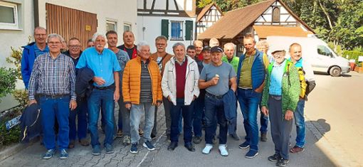 Zwei Tage waren die alten Jungs des FV Aichhalden im Oberschwäbischen. Foto: FV Aichhalden