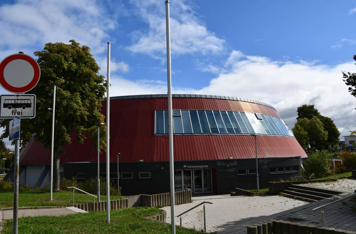 Die Hohenberghalle wird für Schulsport und vieles andere genutzt. Foto: Schülke