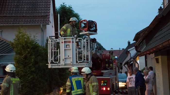 Schwelbrand in Ebingen endet glimpflich