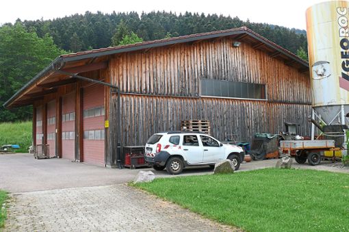 Die Bauhof-Halle in Ratshausen wird zum Multifunktionsgebäude. Foto: Visel Foto: Schwarzwälder Bote