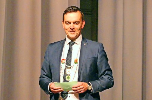 Bürgermeister Erik Weide will auch bei der Friesenheimer Bürgermeisterwahl im kommenden Jahr wieder für das Amt kandidieren. Foto: Bohnert-Seidel