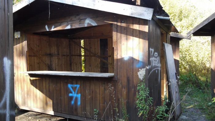 Ebinger Häuschen stehen wegen Vandalismus übel da