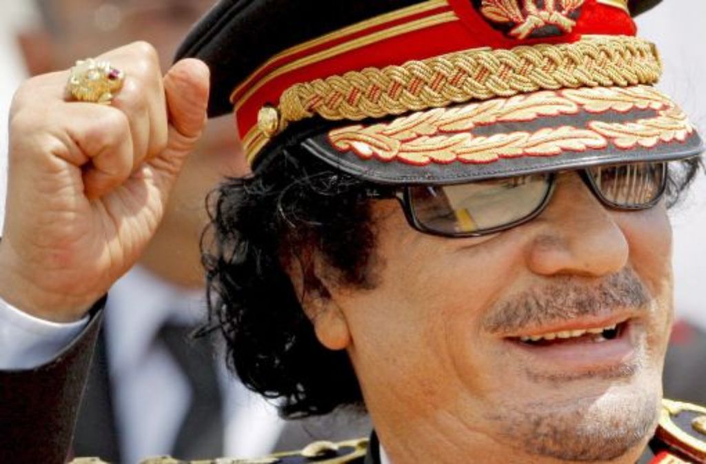 Muammar al-Gaddafi hat eine umstrittene Rede gehalten.  Foto: dpa