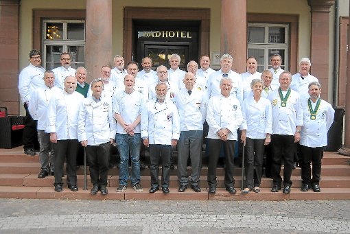 Mitglieder des Landesverbandes der Köche besprachen sich bei einer Tagung  in Bad Teinach. Foto: Klormann Foto: Schwarzwälder-Bote