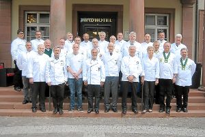 Mitglieder des Landesverbandes der Köche besprachen sich bei einer Tagung  in Bad Teinach. Foto: Klormann Foto: Schwarzwälder-Bote