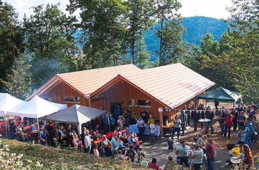 Der Wolfacher Waldkindergarten ist eröffnet worden. Foto: Dorn