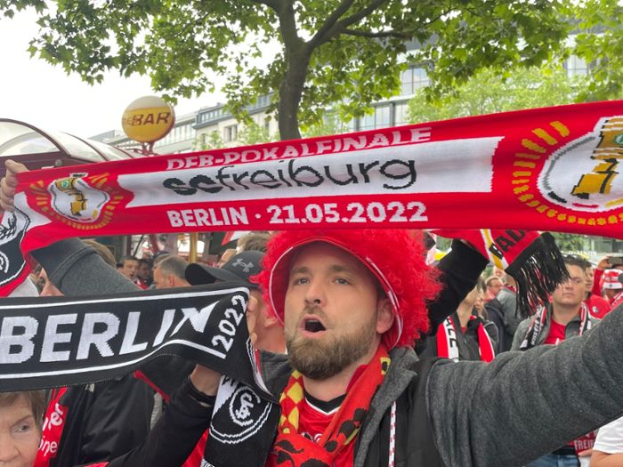 DFB-Pokalfinale: SC Freiburg: Kurzer Frust – dann kommt der Stolz