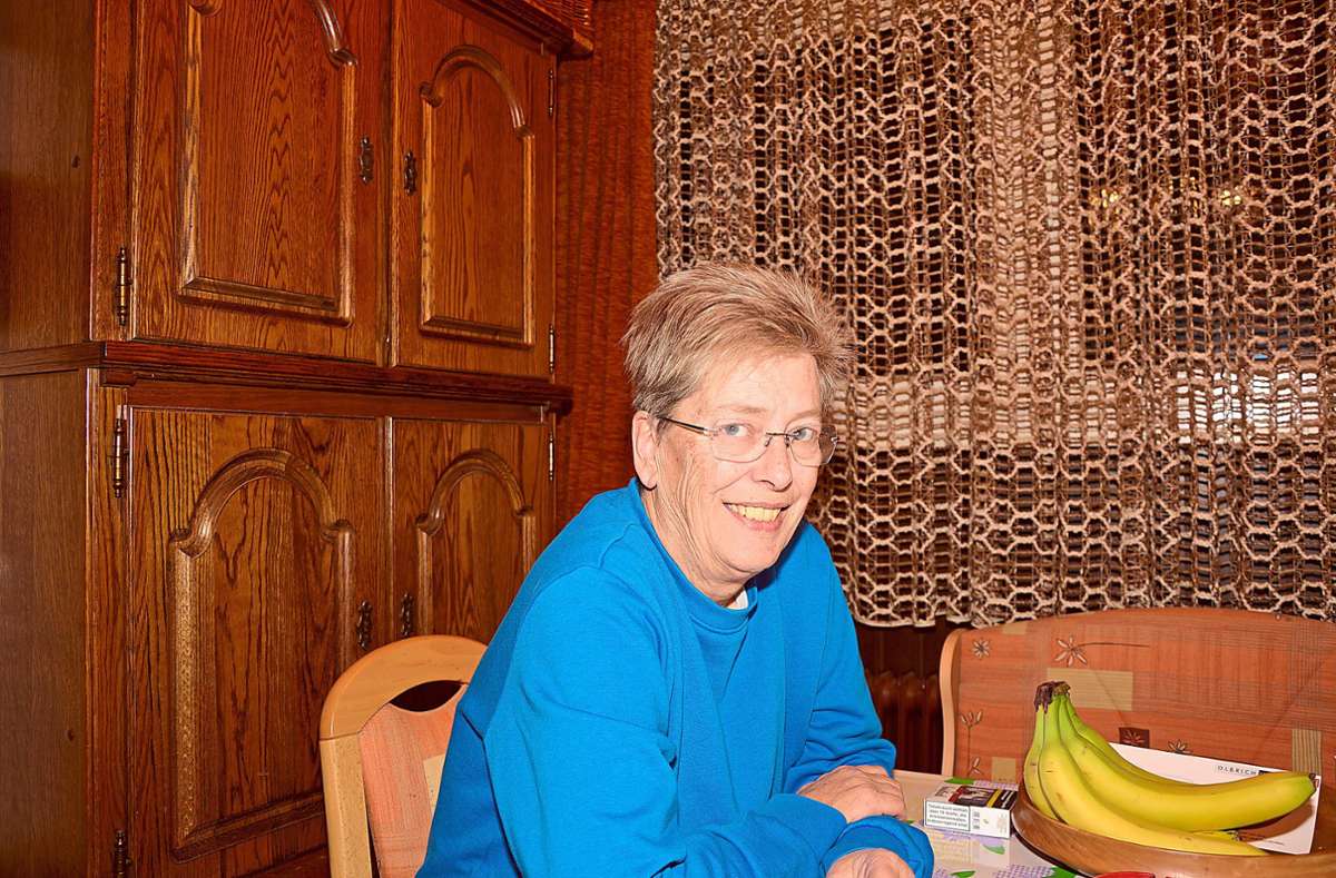 Gabi Wassmer ist seit 44 Jahren bei der DRLG-Ortsgruppe Blumberg engagiert. 30 Jahre stand sie als Vorsitzende in der Verantwortung. Foto: Herrmann