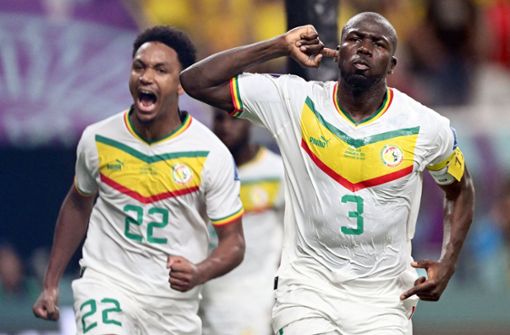 Das Nationalteam aus dem Senegal steht im Achtelfinale der WM. Foto: AFP/RAUL ARBOLEDA