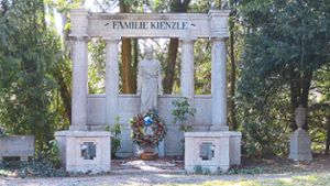Das Grab der Industriellenfamilie Kienzle  ist eines von vielen Unternehmergräbern auf dem Alten Friedhof. Foto: WTVS Foto: Schwarzwälder Bote