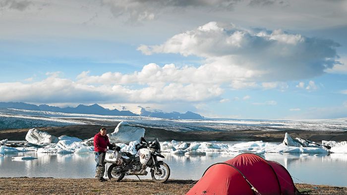 Motorradreise am Arktis-Rand