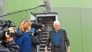 Winfried Kretschmann besucht den Windpark Hohenlochen