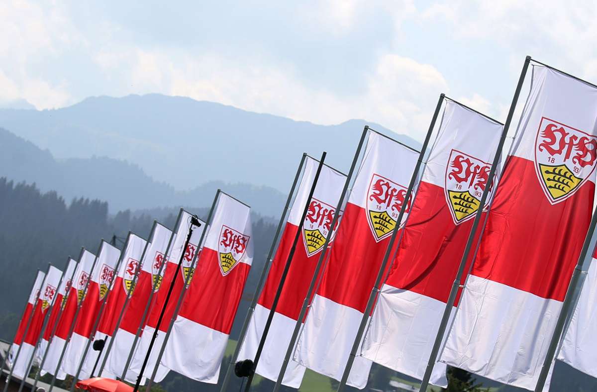 Hier kommen keine Zweifel auf: Der VfB macht Station in Kitzbühel.