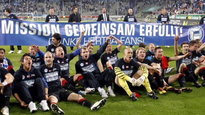 Hertha BSC Berlin zurück in der Bundesliga