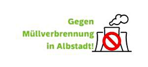 Dieses Logo hat sich die Bürgerinitiative gegen Müllverbrennung in Albstadt gegeben. (Screenshot) Foto: Kistner