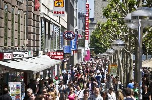 City-Manager Pfeifer geht in Stuttgart von einer drastischen Umverteilung innerhalb  der Stadt aus: „Dies wird zwar nicht die Königstraße, sehr wohl aber die Geschäfte in den Randlagen  betreffen.“ Foto: Peter-Michael Petsch