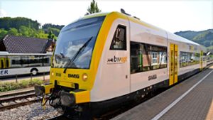 Die Züge der SWEG fahren derzeit zwischen Hausach und Freudenstadt nicht. Grund ist eine Störung an der Strecke. Foto: SWEG/Damyan Mihov