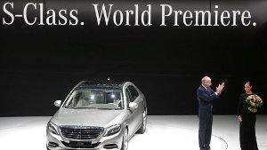 So feiert Mercedes die neue S-Klasse